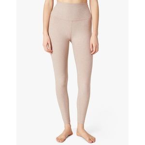 Beyond Yoga Spacedye Caught In The Midi High Waisted Legging in Chai